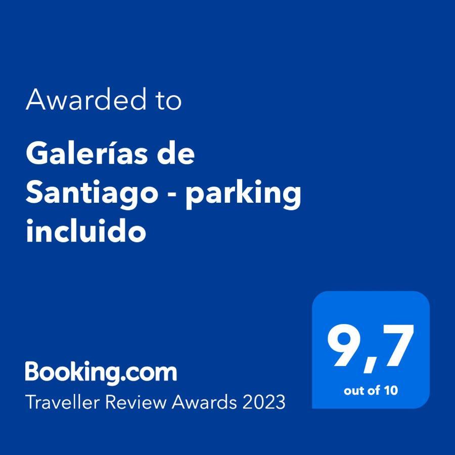 Appartamento Galerias De Santiago - Parking Incluido San Giacomo di Compostella Esterno foto